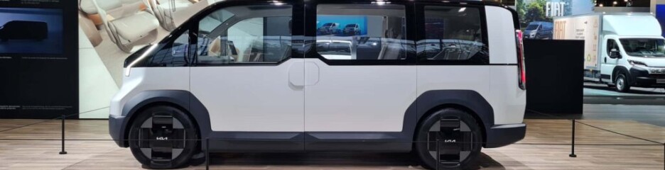 Kia представила электрические фургоны PV5 и PV7 на IAA 2024