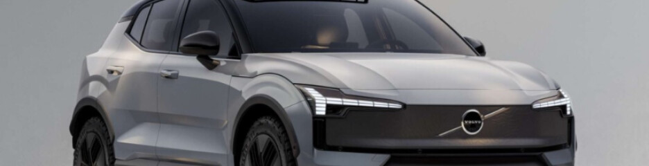 В Украине представили Volvo EX30 Cross Country — первый электрический внедорожник легендарной серии