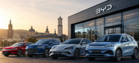 BYD розширює дилерську мережу в Україні: новий центр відкриють на Прикарпатті