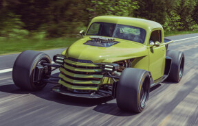 На виставці SEMA Ringbrothers представили пікап Chevrolet 1948 року з потужністю 1000 кінських сил