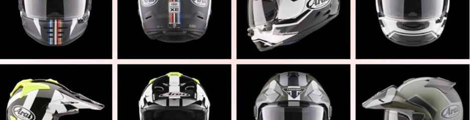 Triumph и Arai объединяются для создания инновационных мотоциклетных шлемов