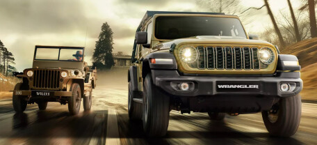Jeep Wrangler 1941 Willys Edition: Лимитированная версия для Индии в ретро-стиле