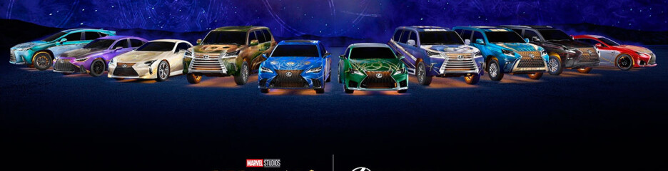 Lexus для Marvel: эксклюзив для супергероев