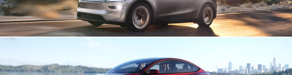 Оновлені моделі Tesla 2025: порівняння Model Y Juniper і Model 3