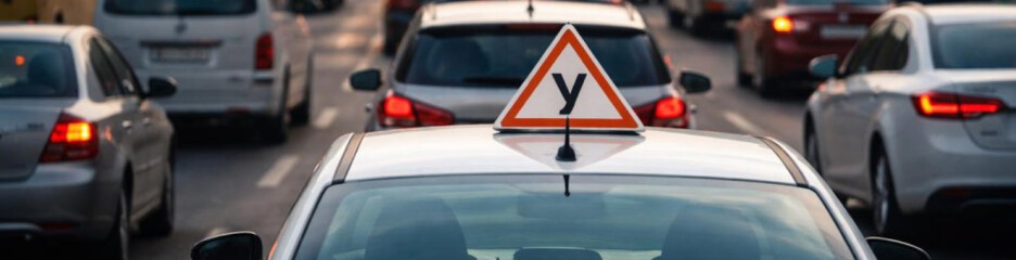 У великих містах України можуть обмежити рух навчальних автомобілів у години пік: що пропонують змінити