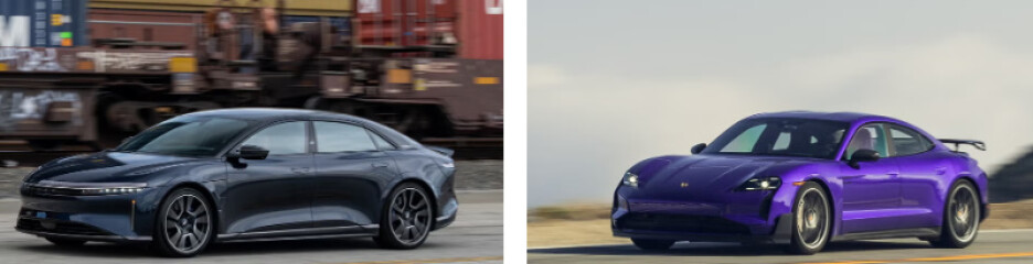 Lucid Air Sapphire: самый быстрый электрокар в мире обошёл Porsche Taycan Turbo GT