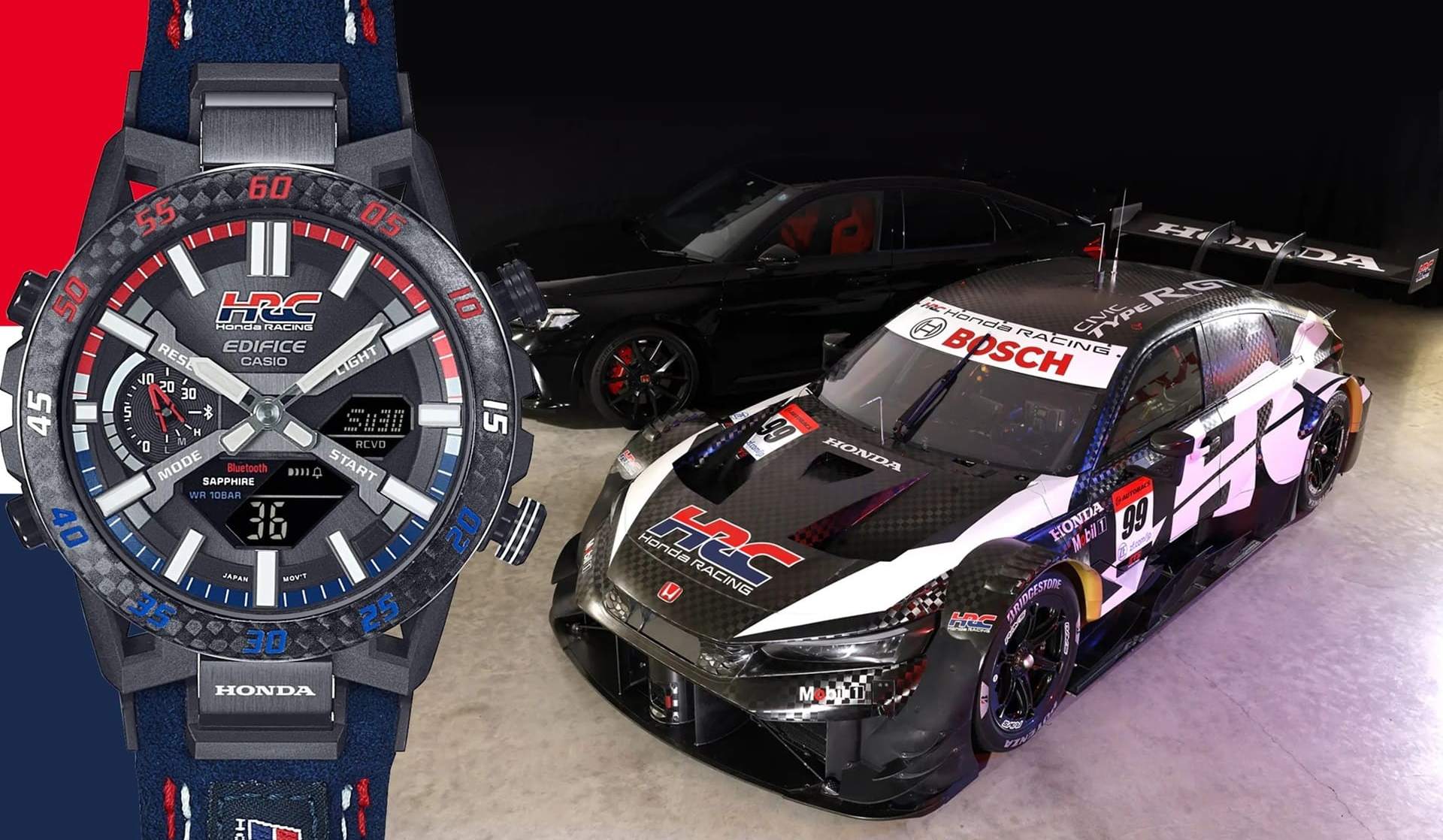 Honda та Casio представили новий годинник Edifice HRC - Центр Авто