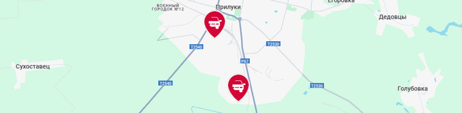 Сертификация авто Прилуки испытательные лаборатории Центр-Авто карта