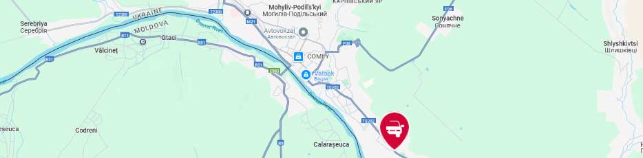 Сертифікація авто Могилів-Подільський випробувальні лабораторії Центр-Авто карта