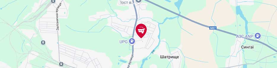 Сертифікація авто Коростень випробувальні лабораторії Центр-Авто карта